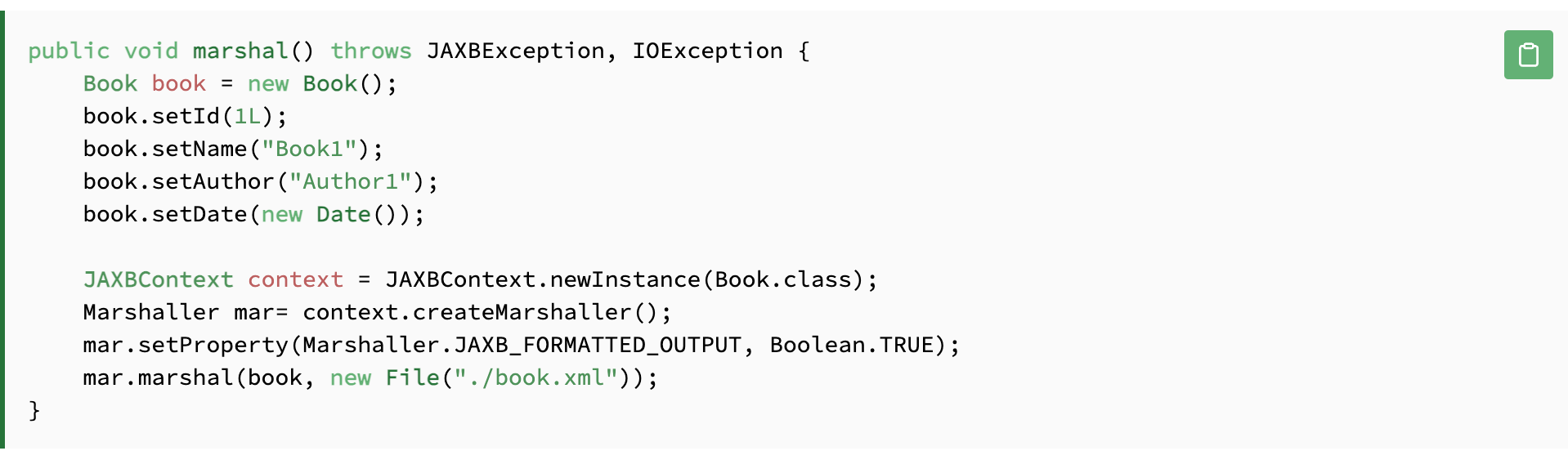 XML Generation with Typescript. Java-style.